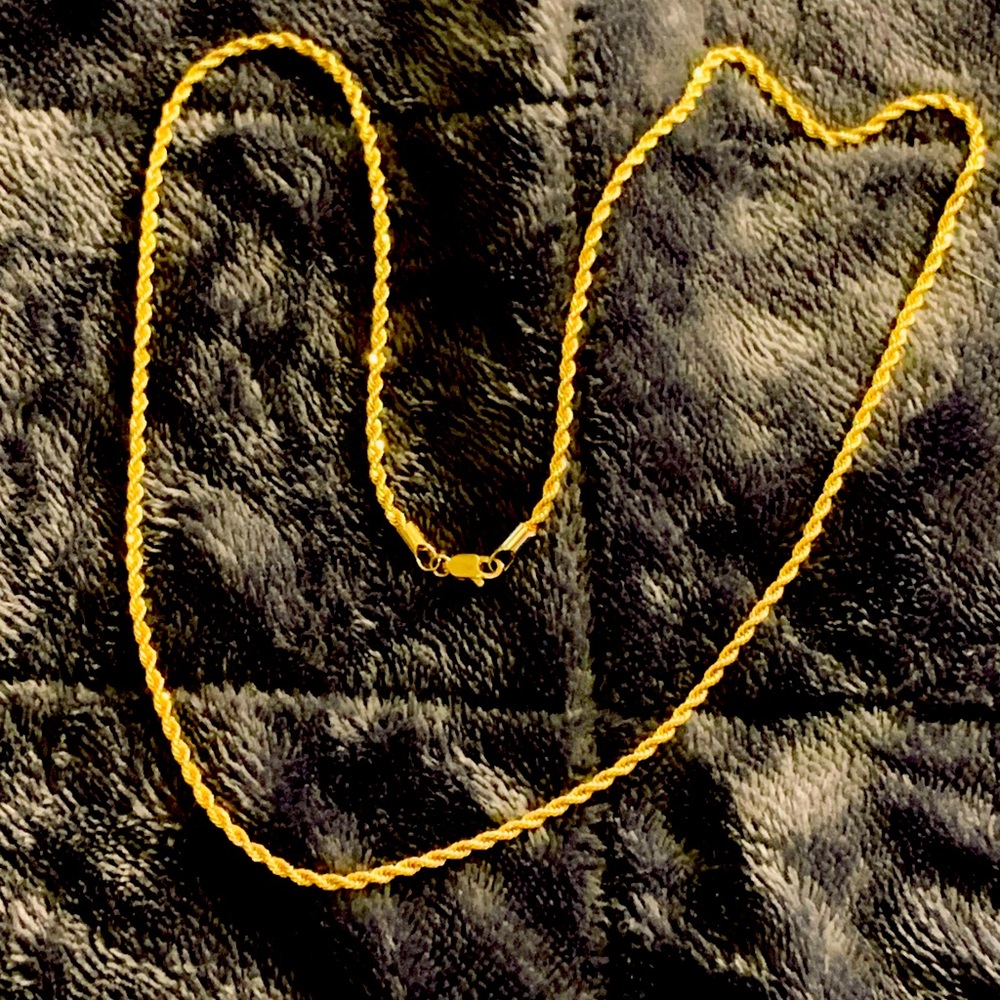 Men’s gold plated chain